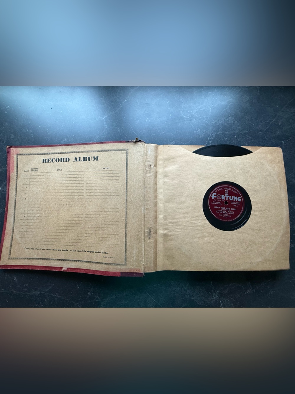 Vintage Records from the 1940s